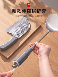Universal Silicone Handle Covers for Spatula & Soup Spoon Anti-Scalding Cooking Utensils Anti-Slip Kitchen Accessories
