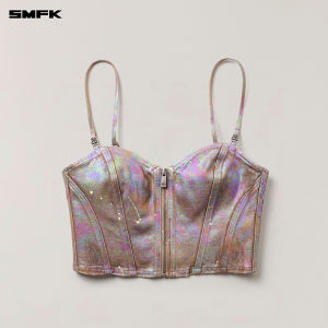 SMFK | Colorful Handmade Design Spicy Girls Top