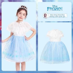 Ikali | Đầm Đẹp Elsa Công Chúa Disney Cho Bé Gái Tham Dự Tiệc