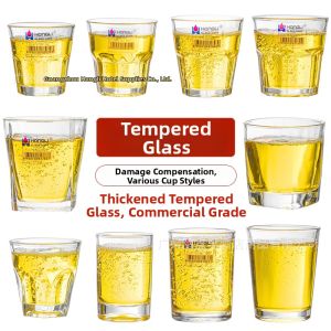 Durable Tempered Glass Cup