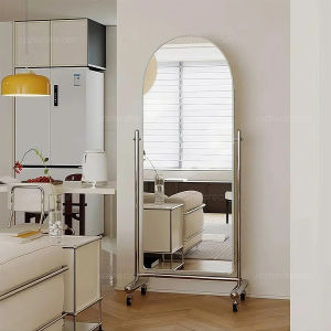 SAMEDREAM | Trendy Moveable Full-Length Mirror