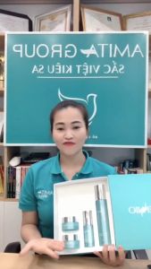 BỘ 4 SẢN PHẨM dưỡng da sennio nguyên hộp chính hãng combo kem dưỡng da sennio hàn quốc có hộp quà gồm toner nước hoa hồng serum kem tái sinh dưỡng trắng da căng bóng da mặt màu xanh senio
