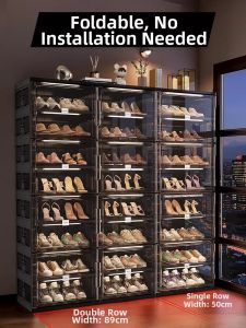 Jeko&Jeko | Foldable No-assembly Multi-level Shoe Rack