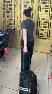 Túi xách cần kéo du lịch size 22inch Meluody- Kẻ xéo đa dạng màu sắc [RẺ VÔ ĐỊCH]