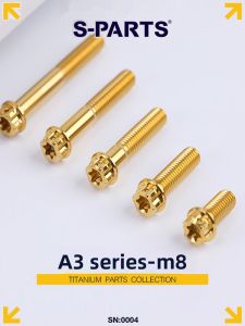 s-parts | Titanium Alloy High Strength Screw