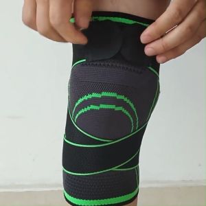 Strap Knee Protector Knee Stretch Nylon High Elastic Tight Breathable Compression Sports Knee Protector