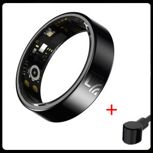 New Smart Ring Men Women 2025 Real-Time Health Monitoring Sports NFC Control Smart Access Control IP68&5ATM Waterproof Smartring