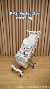 Kinderkraft KP2 Cabin Size Stroller Baby Auto Fold Lightweight Compact Travel