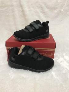 Sepatu sekolah ANDO REBECCA ADRINA VELCRO 3 warna sz 29-36(FREE KAOS KAKI)