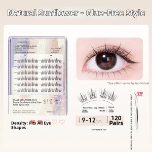 OEIEZ | Natural Realistic Glue-Free Lashes for Beginners
