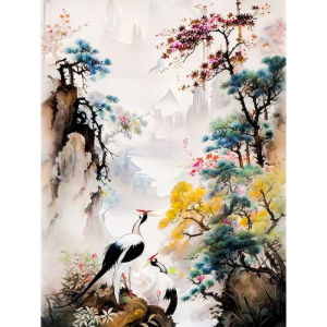 Paint By Numbers Handpainted Canvas Painting Mountain Painting By Numbers for Adults Home Decor Artwork