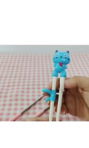 Sumpit Anak-anak Kartun Latihan Belajar Makan / Training Chopstick / Sumpit Anak Bayi Karakter