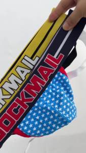 JOCKMAIL 2Pcs New Cotton Jockstrap Underwear Men Briefs Soft Innerwear Star Mens Panties Briefs Men Underpants