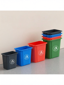 MOLORE | Large Open Top Rectangular Waste Bin