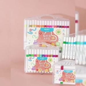 M&G | Bộ Bút Màu Nước Có Thể Giặt Được M&G Thùng Hình Tam Giác Dành Cho Học Sinh Và Người Yêu Nghệ Thuật - Bộ Tranh Vẽ 12/24/36/48 Màu