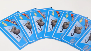 【NEW】QAQA 100PCS Large Mouse Glue Traps with Enhanced Stickiness Rat Snake Sticky Pad Board for House Indoor Outdoor Easy to Set Extra Large Powerful Effect Mice Mouse board Rat trap Mouse sticker 19x25CM 