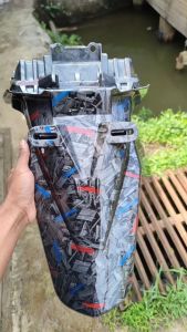 Forged merah biru spakbor belakang nmax old