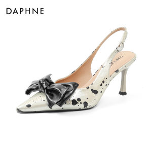 Daphne | Giày Gót Nhọn Đính Nơ Thanh Lịch