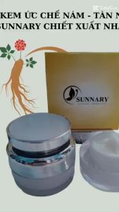 kem ức chế 0grnám và tàn nhang chiết xuất nhân sâm Sunnary Cream giúp da trắng mịn sạch thâm Aribeauty
