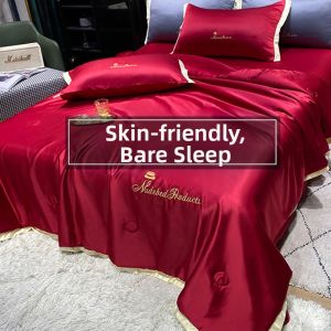 Marriage Ice Silk Air Conditioning Quilt