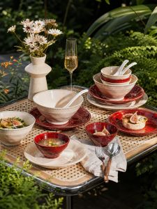 JINGDITAOCI | Bộ Bàn Ăn Sứ Quà Tặng