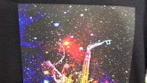 Kaos Saxophone Jazz Music Tshirt Bahan Katun 100% Cotton