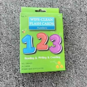 BEVAVAR Flash Card Mainan Edukasi Anak Belajar Aritmatika & Huruf