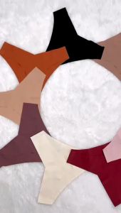 Angsa Kecil (CD-860SET) Isi 7pcs Celana Dalam Wanita Seamless V Shape Underwear Wireless Tipis CD Tanpa Jahitan