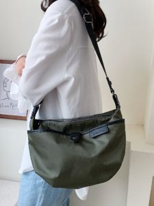 Large Capacity Nylon Material Crossbody Bag Womens Fashion Trend Waterproof Oxford Cloth Mom Bag Single Shoulder Bag Leisure