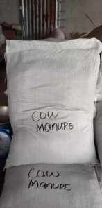 1 Sack Quality Dried Cow Manure As Organic Fertilizer Cow Manure Collected From The Carabao Farm