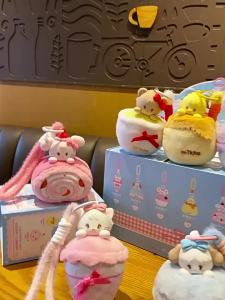 Authentic New Mikko Sweetheart Afternoon Tea Series Surprise Box Pendent Ornaments Blind Box Toy Cute Mikko Fragrance Decor Gift