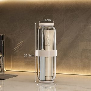 Portable Travel Toothpaste Toothbrush Storage Box Breathable Washing Cup Student Mouthwash Cup Convenient Carry-On Toiletry Cup