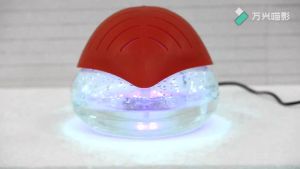 Leaf air humidifier Water Based Air RevitalizerLED mini Water Air Purifier Water Air Freshener (assorted color)