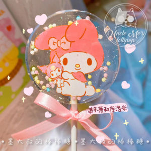 Melody 61 Lollipop Cartoon Candy Original Uncle Mo Handmade Candy 0 Sugar 0 Fat Food Snack
