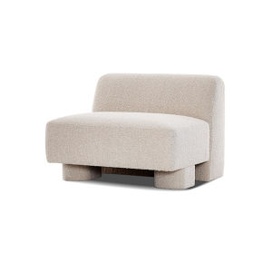 Northern Europe Light Luxury Creative Three-Seat Sofa Module Units Simple Japanese Style Artistic Living Room Fabric Sofa