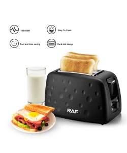 2 Slice Designer Pop up Bread Toaster RAF 930W - *SG STOCK *