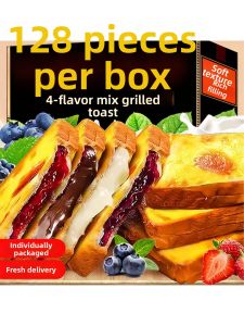 Nutritious Blueberry Yanshao Cheese Filling Toast Bread