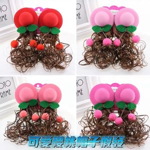 Kẹp tóc tết 2 bím tóc giả xoăn xinh xắn cho bé yêu - KIDS GARDEN BẢO NGUYÊN