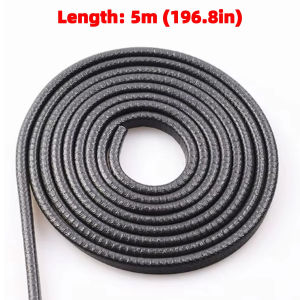 Yitong 5M Sedan Door Edge Protection Strip Soft Rubber Anti-Collision And Scratch Resistant Door Decoration Anti-Collision Strip