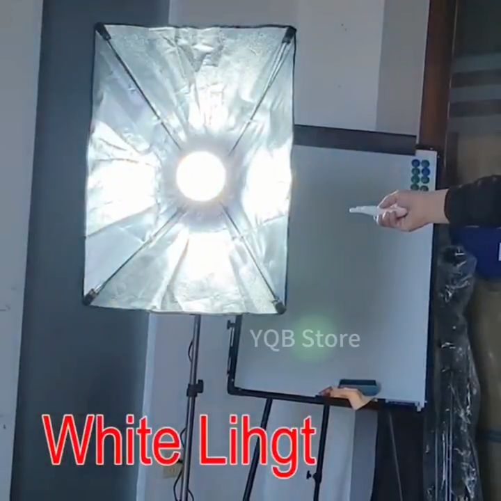 Softbox Lighting Kit, Photography Softbox Kit, E27 Dimmable LED Light Head, Professional Photo Studio Equipment for Camera Product Shooting Selfie
