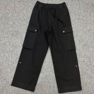 Quần Dài Ống Rộng Bằng Cotton 100% Mùa Thu Đông Ấm Áp Quần Dài Thường Ngày Cho Nam Quần Dài Ống Đứng Nhiều Túi Thương Hiệu Thời Trang