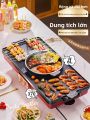 GIANXI | Lò Nướng Điện Không Khói & Nồi Lẩu Đa Năng Trong Một . 