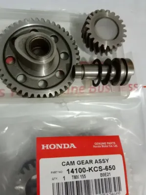 Honda genuine CAM GEAR assy for ( TMX155) no.14100-KCS-900 1set