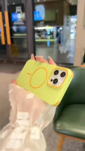 Simple Solid Color PC Cooling Magnetic Hard Case for iPhone 12 13 14 15 16 Pro Max Plus Casing Anti-drop Magnetic Cover for iPhone 16 Pro Max Case