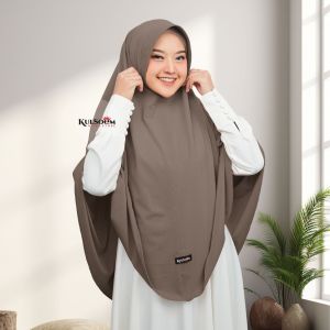 Kulsoem - Jilbab Bergo Yoora | Hijab Instan Syari Jersey Premium | Kerudung Umroh