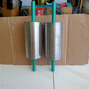 Roll parutan kelapa besar dan Halus 4” In  X as 20mm titik rapat