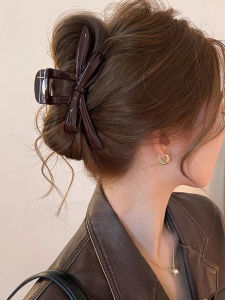 Kẹp Tóc Đuôi Cá Thắt Nút Bướm Thanh Lịch 2025 Phụ Kiện Tóc Nữ Kẹp Tóc Mùa Xuân Kẹp Tóc Sau Đầu Phụ Kiện Tóc Cao Cấp