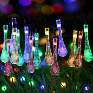 Solar Christmas Decorative Lights String for Ground Plug