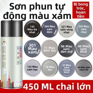 Sơn Xịt Màu Bạc Xám Chống Gỉ
