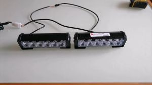 12V - 24V Blue White Federal Signal Car Strobe Blinker